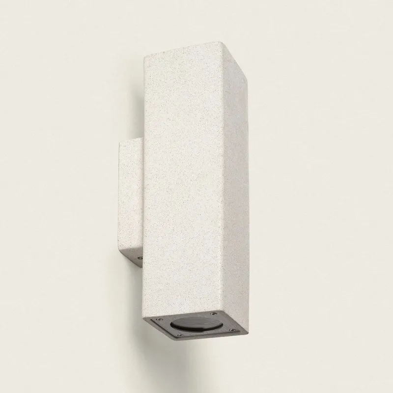 applique-murale-exterieure-blanche-spot-gu10-etanche-ip65