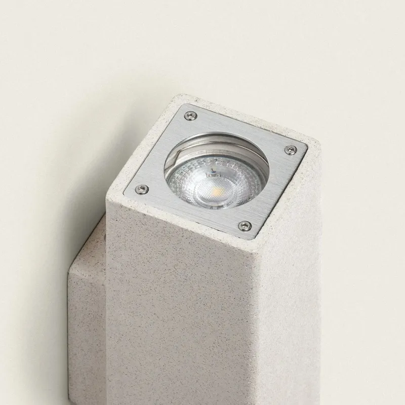 applique-murale-exterieure-blanche-spot-gu10-etanche-ip65
