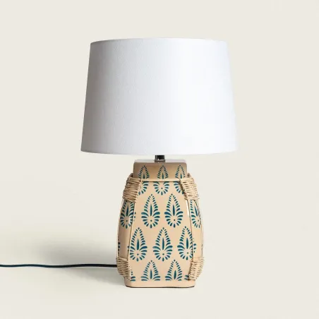 lampe-a-poser-ceramique-et-abat-jour-blanc-culot-e27