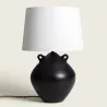 lampe-a-poser-ceramique-noire-et-abat-jour-blanc-culot-e27