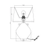 lampe-a-poser-ceramique-noire-et-abat-jour-blanc-culot-e27