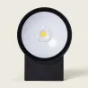 Applique murale extérieur noire éclairage bas led 6w-3000k