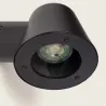 applique-murale-exterieure-noire-spot-gu10-etanche-ip44