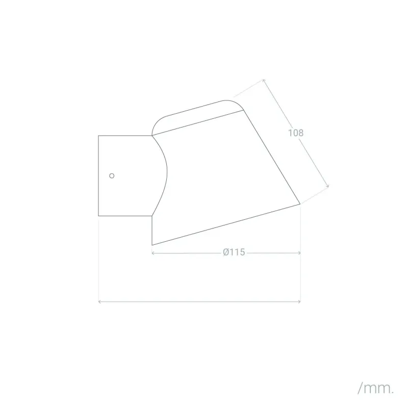 applique-murale-exterieure-noire-spot-gu10-etanche-ip44