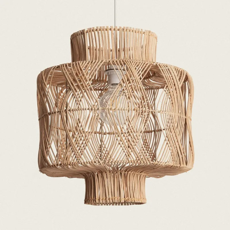 suspension-luminaire-suspendu-rotin-marron-culot-e27