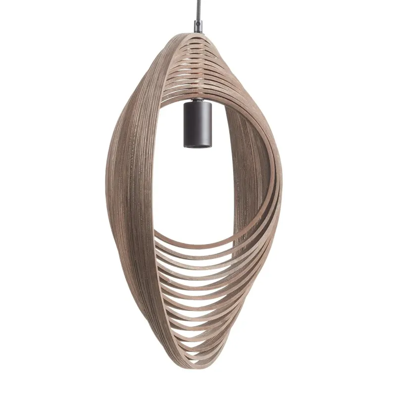 TRIO Suspension intérieur couleur bois BOOLAN - Pas cher