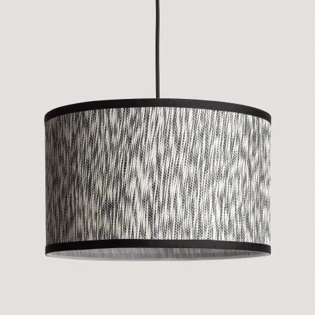 suspension-noir-et-blanc-tissu-decoration-culot-e27