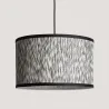 suspension-noir-et-blanc-tissu-decoration-culot-e27