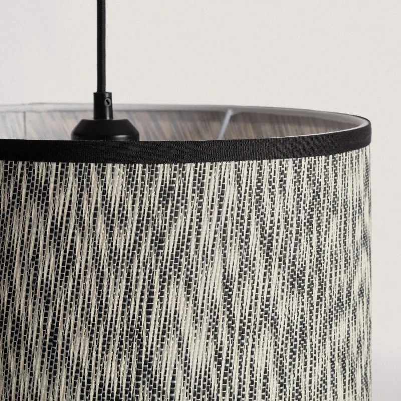 suspension-noir-et-blanc-tissu-decoration-culot-e27