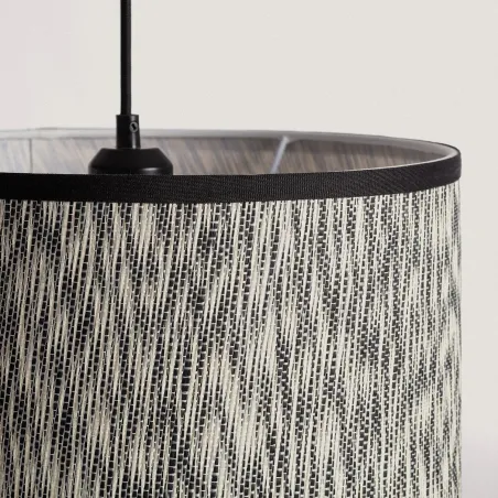 suspension-noir-et-blanc-tissu-decoration-culot-e27