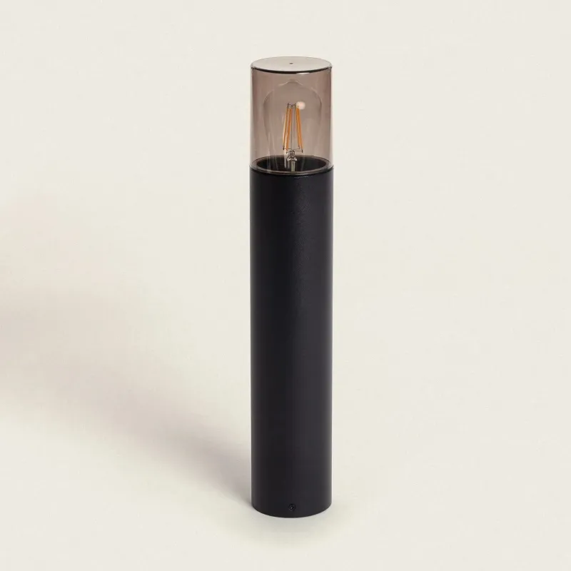borne-de-jardin-noire-50cm-culot-e27-ip44-220v