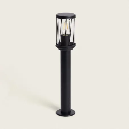 borne-potelet-de-jardin-noire-50cm-culot-e27-ip44-220v