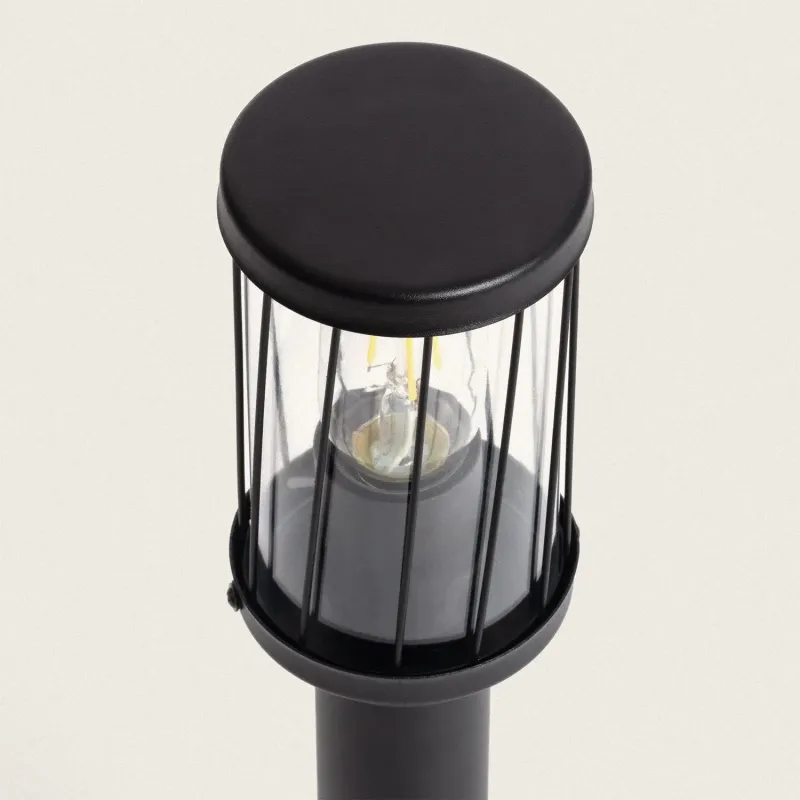 borne-potelet-de-jardin-noire-50cm-culot-e27-ip44-220v