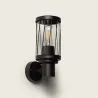 applique-murale-noire-culot-e27-ip44-220v