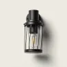 applique-murale-noire-culot-e27-ip44-220v