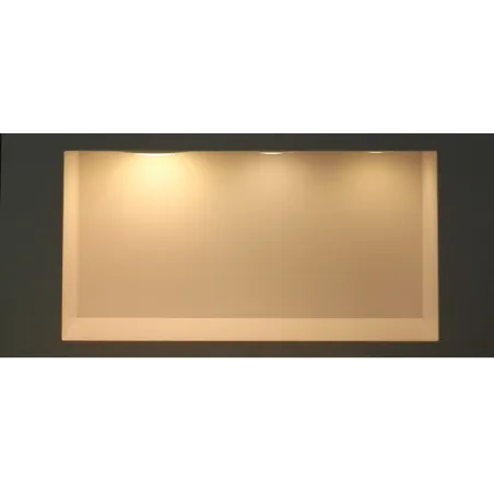 PLAFONNIER CARRE APPLIQUE LED 5W BLANCHE LAPI