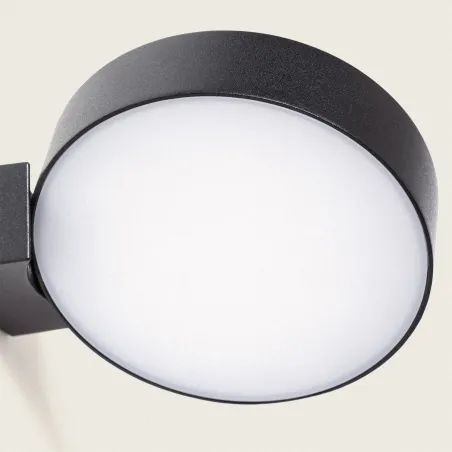 applique-murale-noire-8w-led-ip54-220v