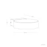 applique-murale-noire-8w-led-ip54-220v