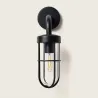 applique-murale-noire-culot-e27-ip44-220v
