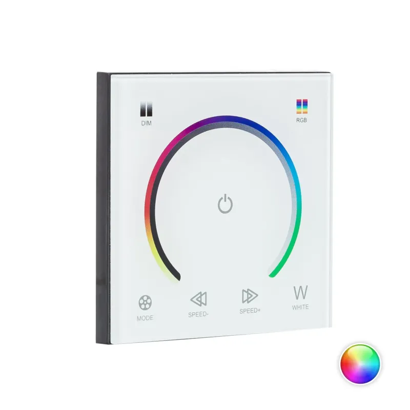 controleur-rgb-tactile-mural-ruban-led-12v24v