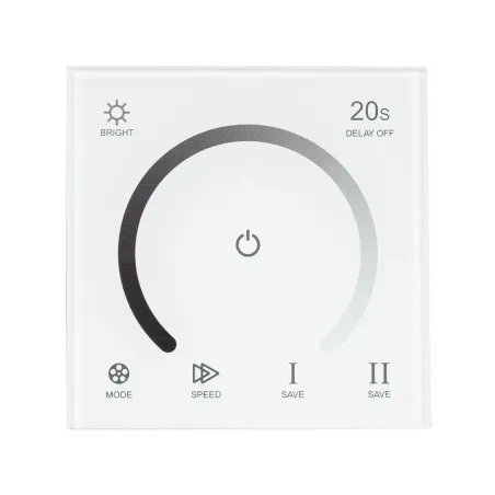 controleur-variateur-mono-tactile-mural-ruban-led-12v24v
