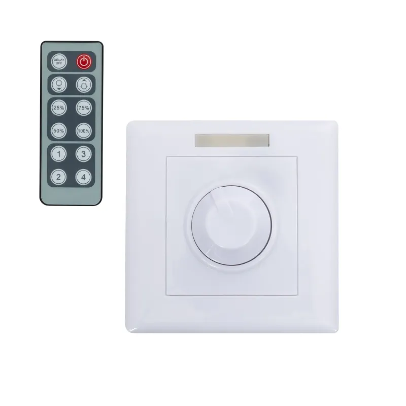 controleur-variateur-mono-mural-saillie-ruban-led-12v24v