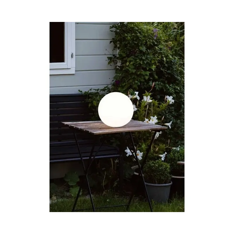 TRIO Lampe de table extérieur blanc BAHAMAS - Pas cher