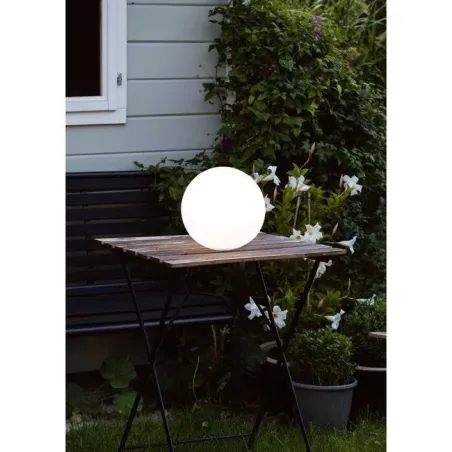 TRIO Lampe de table extérieur blanc BAHAMAS - Pas cher
