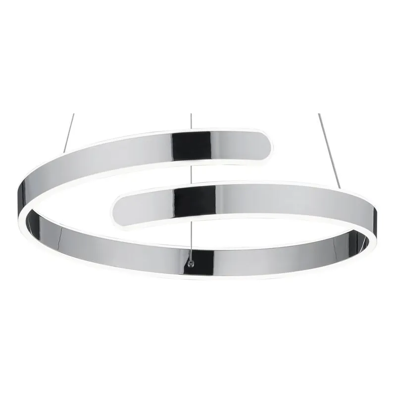 Suspension PARMA incl. 1x SMD LED, 37W · 1x 4500lm, 4000K Métal Chrome