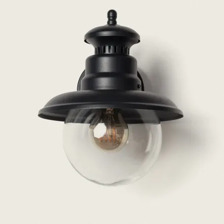 borne-de-jardin-noire-55cm-culot-e27-ip44-220v