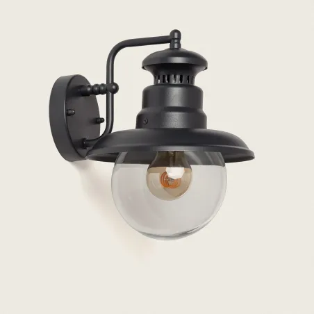 borne-de-jardin-noire-55cm-culot-e27-ip44-220v