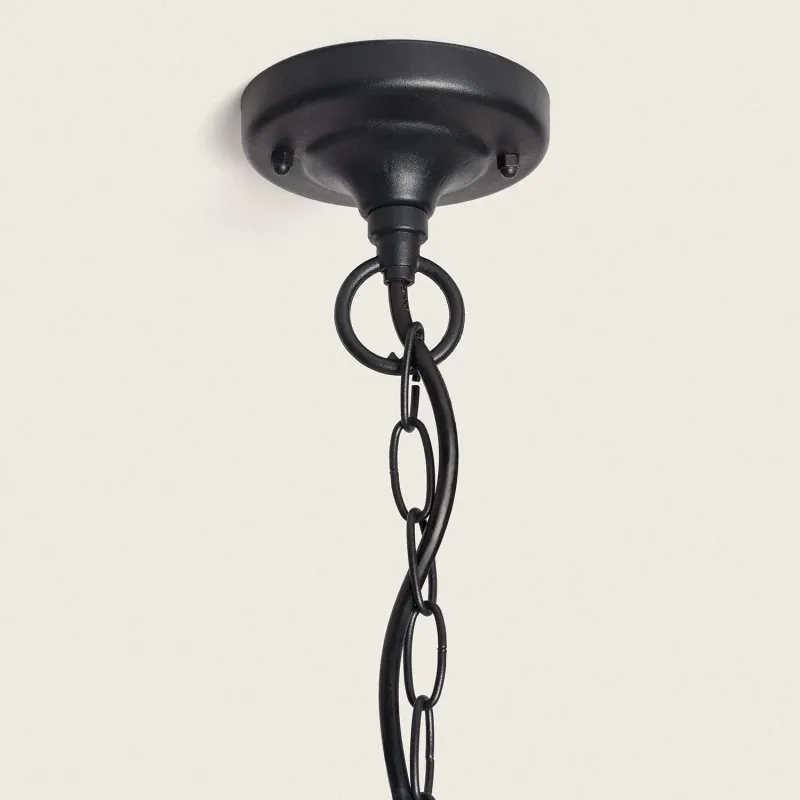 suspension-exterieure-noire-culot-e27-ip44-220v