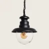suspension-exterieure-noire-culot-e27-ip44-220v