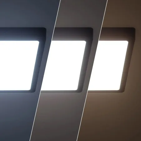 plafonnier-led-carre-18w-cct-20cm-3000k-4000k-6000k-metal-4-couleurs