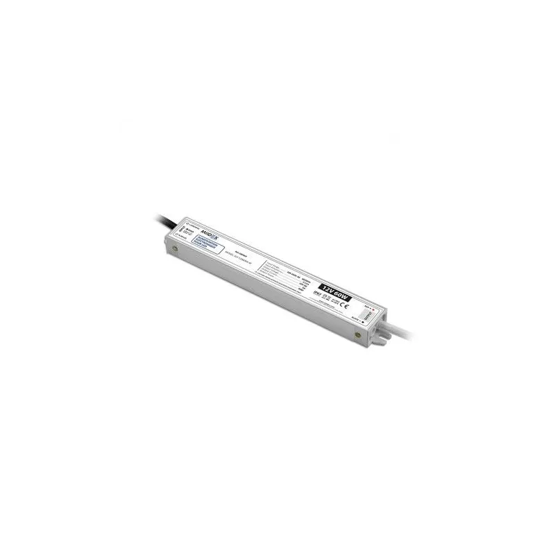 ALIM 12V DC LUMINEUX 60W IP67 5ANS