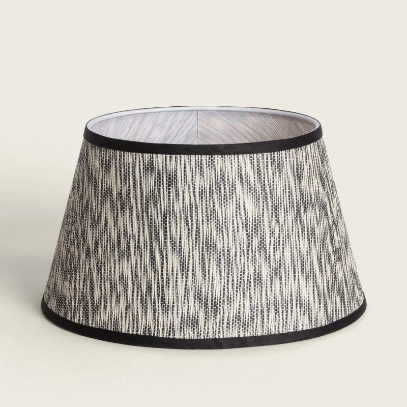 abat-jour-seul-tissu-conique-diametre-35cm-hauteur-20cm-x25cm