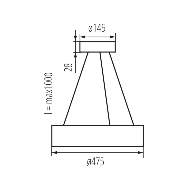 Luminaire suspendu bois JASMIN C-3 x E27