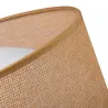 plafonnier-40cm-led-175w-abat-jour-tissu-brun
