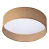 plafonnier-40cm-led-175w-abat-jour-tissu-brun