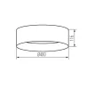 plafonnier-40cm-led-175w-abat-jour-tissu-blanc