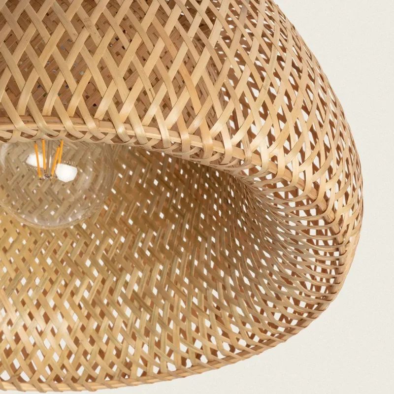 plafonnier-bois-bambou-tresse-45cm-culot-e27