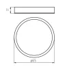 Plafonnier bois JASMIN 470-W blanc