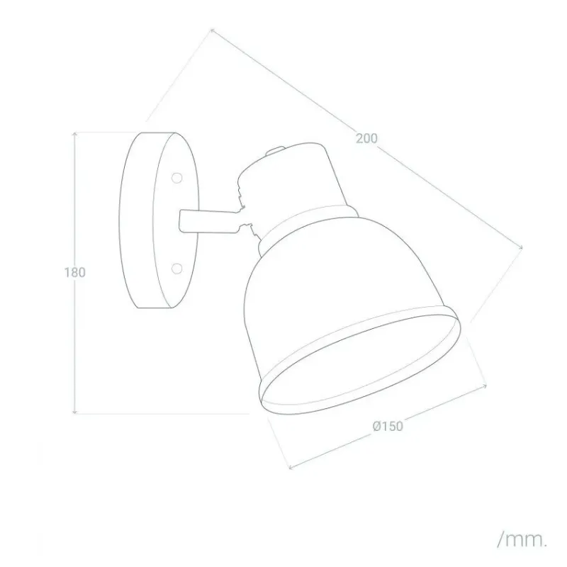 applique-murale-metal-noir-et-bois-orientable-noir-e27-220v
