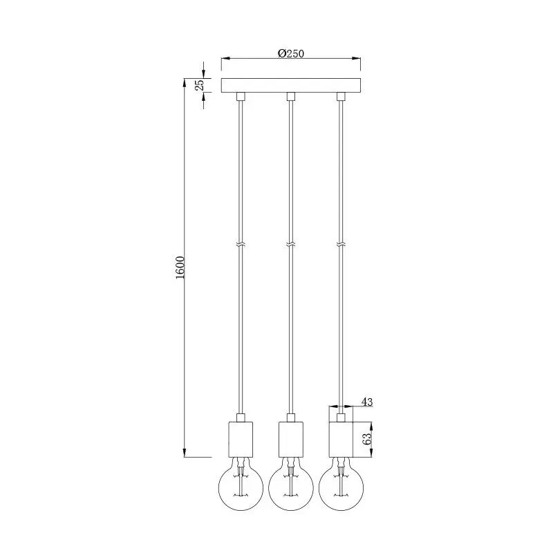 suspension-metal-noir-3-lampes-culot-e27