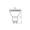 Ampoule spot TOMIv2 4,9W GU10-4000k Source LED