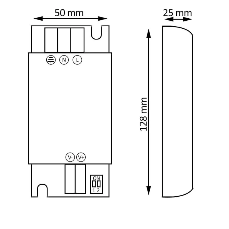 transformateur-alimentation-12v-60w-selectionneur-de-puissance