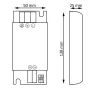 transformateur-alimentation-12v-60w-selectionneur-de-puissance