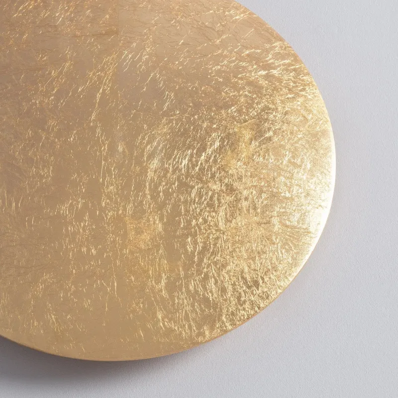 applique-led-rond-effet-dore-diametre-260mm-eclairage-indirect-18w-1200-lumens-3000k-dorrure-feuille-d-or