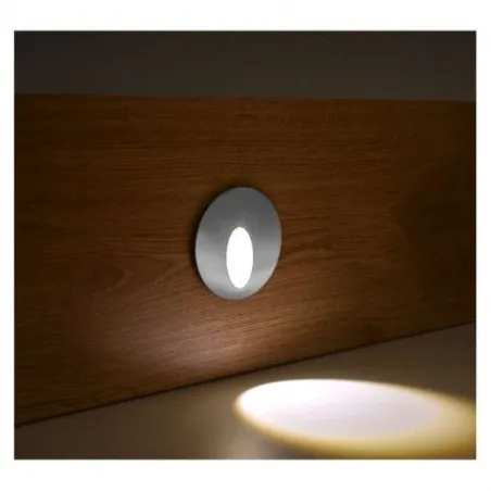 spot-encastrable-mural-led-balise-o80-mm-3w-rond-3000k-ip54