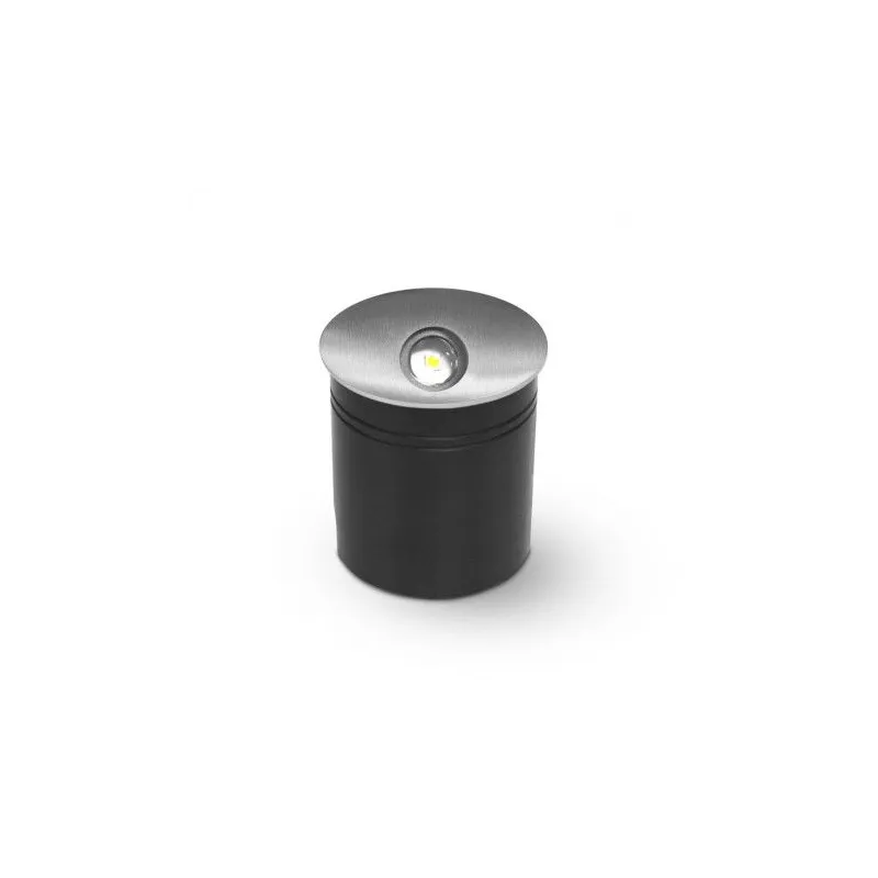 spot-encastrable-mural-led-balise-o80-mm-3w-rond-3000k-ip54